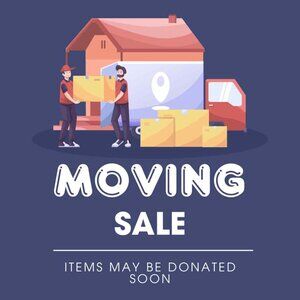 Moving Sale!